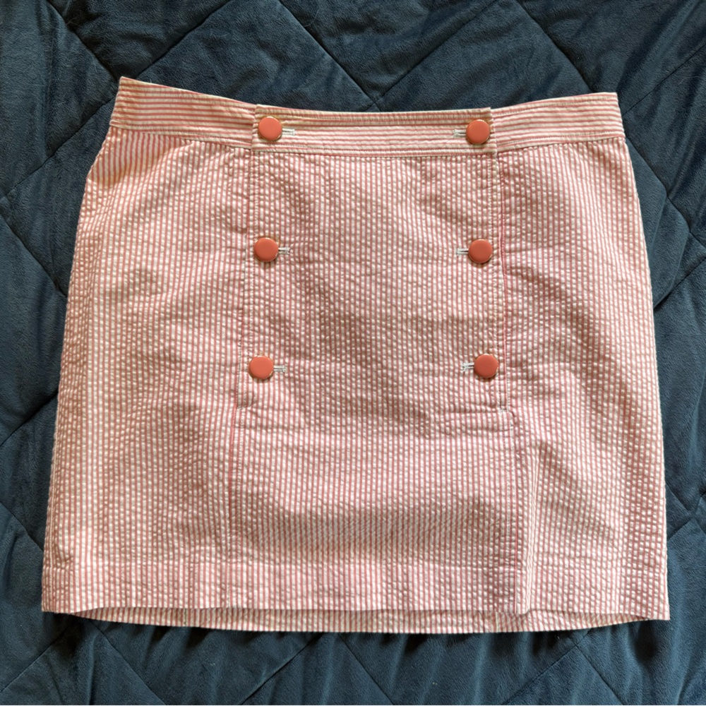 Pink Striped Vineyard Vines Sailor Skirt
